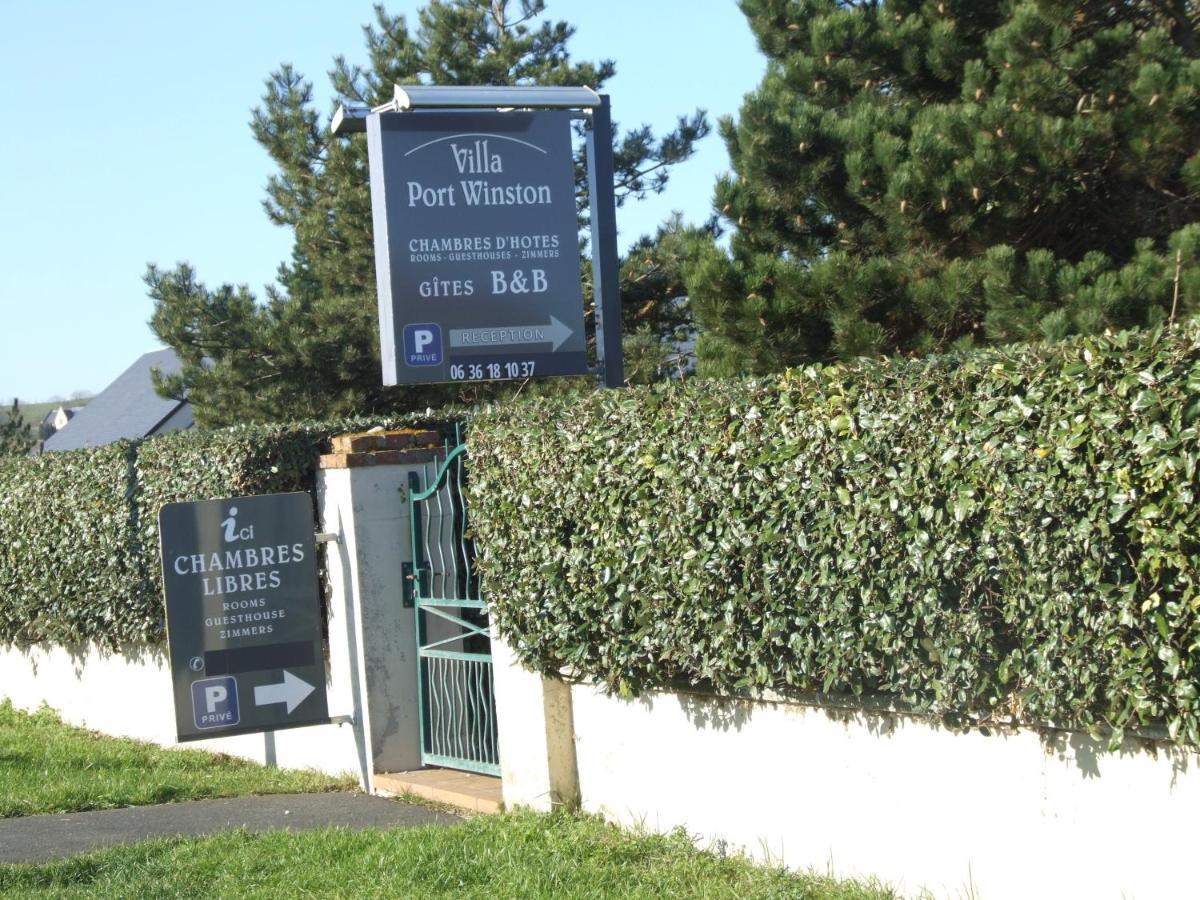 La Villa Port Winston - Face Mer B&B Saint-Côme-de-Fresné Exterior foto