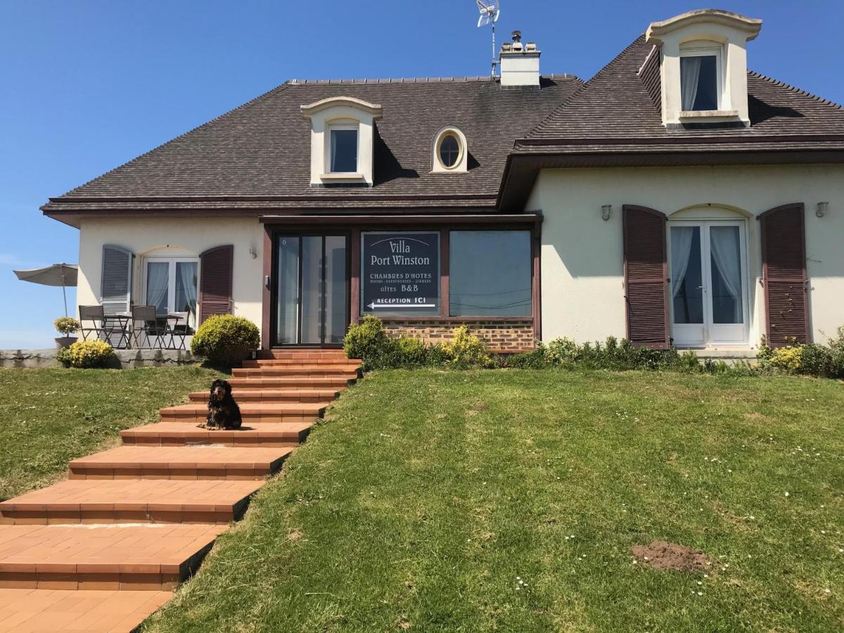 La Villa Port Winston - Face Mer B&B Saint-Côme-de-Fresné Exterior foto
